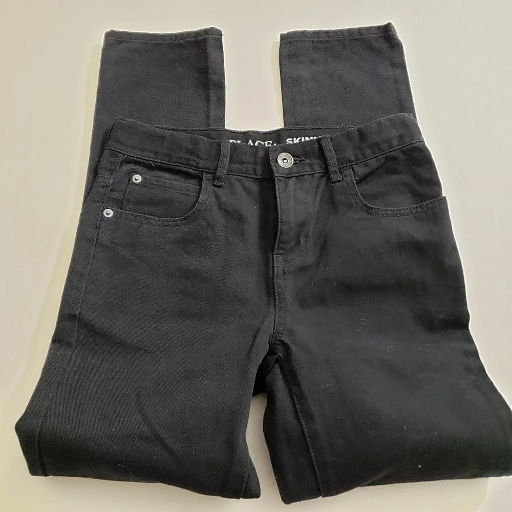 Unworn - The Children's Place Black Skinny Jeans 100% Cotton - Size 10